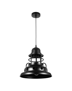 Светильник 1249/1BK E27 40 Вт черный 29.5×29.5×32-132 см Bayerlux