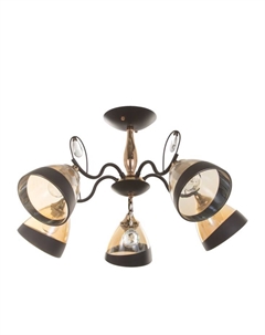 Люстра «Анабель» 5хЕ27 40 Вт черный 65×65×33 см Bayerlux