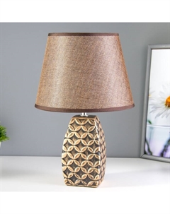 Лампа настольная 16445/1WT E14 40вт бронза 22×22×34 см Risalux