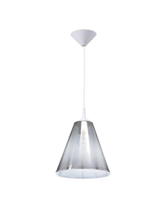 Светильник Амира 1хЕ27 белый/тонированный 23х23х21см Bayerlux