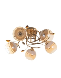 Люстра "Адель" 5х40Вт Е27 Золото МОДЕЛЬ: 2612361 Bayerlux