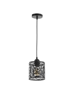 Светильник «Лоффи» Е27 40 Вт черный 15×15×14-134 см Bayerlux