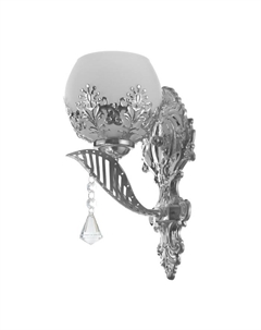 Бра «Федерика» Е27 40 Вт хром 12×16.5×28 см Bayerlux