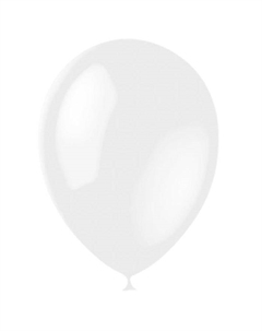 Воздушные шары латексные 14", кристалл, 50 шт., прозрачные Latex occidental