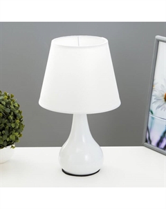 Лампа настольная 58084/1 1×40 Вт Е27 белый 20×20×35.5 см Risalux