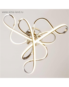 Люстра 669502/3 LED 63 Вт 4000К хром 55×53×14 см Bayerlux