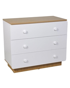 Комод Kids Ameli 3000, цвет белый-натуральный Polini