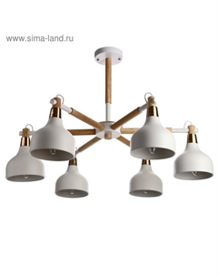 Люстра «Канди» 6×40 Вт E27 белый 75×75×64 см Bayerlux