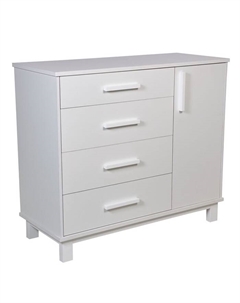 Комод kids Simple 3403, белый Polini