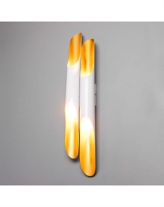 Бра «Бамбу» 4хЕ27 40 Вт белый золото 6×12×60 см Bayerlux