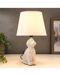 Лампа настольная 21160/1 E14 40Вт белый 20х20х34 см Risalux