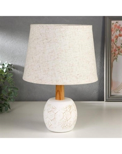 Лампа настольная 21192/1 E14 40Вт белый 20х20х30 см Risalux