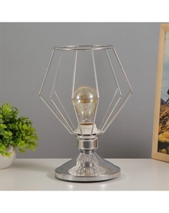 Настольная лампа «Шерен» 1×40 Вт Е27 хром Risalux