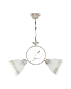 Люстра "Набен" 2хЕ27 40Вт белый 44х13,5х30 см Bayerlux