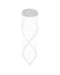 Светильник каскад «Лайма» 5xLED хром 60×60×150 см Bayerlux