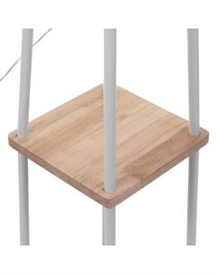 Торшер 88206/1 E27 40 Вт белый 45×45×159 см Bayerlux