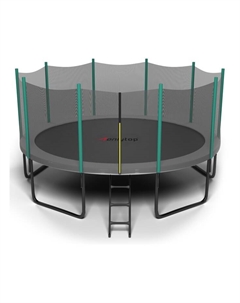 Батут ONLITOP, d=488 см, высота сетки 180 см, с лестницей Onlytop