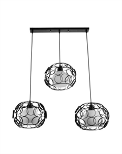 Светильник 2767/3BK E27 40 Вт черный 46×46×108 см Bayerlux