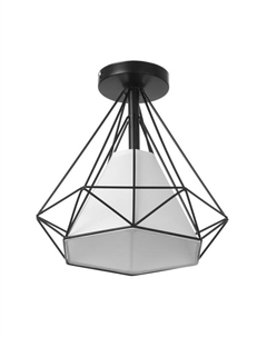 Светильник 2136/1BK E27 40 Вт черный 25×25×26.5 см Bayerlux