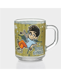 Кружка стеклянная «Влад А4», 230 мл Nd play