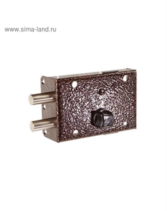 Замок накладной «», ЗНС 4-1, 104, без ответной планки, 3 ключа Senat