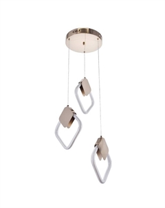 Светильник 1794/3 LED 72 Вт 3000К золото 43×43×23-123 см Bayerlux