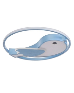 Светильник с ПДУ 1790/1 LED 50 Вт диммер синий 50×50×5 см Bayerlux