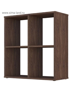 Стеллаж Home Smart, кубический 4 секции, винтаж Polini
