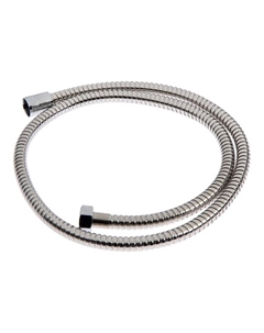 Шланг для душа Accoona A386-12, усиленный, 120 см, латунная гайка, латунный конус, хром
