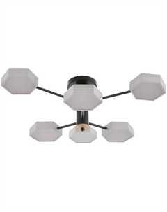 Люстра 1318/6WT LED 144 Вт 3000-6000К белый 71×65×25 см Bayerlux