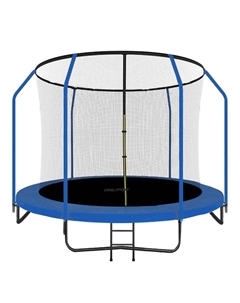 Батут ONLITOP, d=305 см, высота сетки 173 см, с лестницей, цвет синий Onlytop