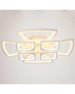 Люстра с ПДУ 671122/8 LED 232 Вт диммер 3 режима 3000-6000К белый 67×67×14 см Bayerlux