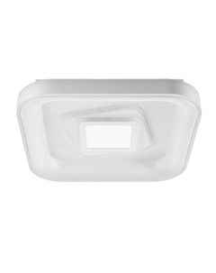 Люстра с ПДУ 1906/1 LED 110 Вт диммер белый 48×48×9 см Bayerlux