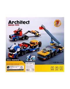 Конструктор «Автовоз», 3 варианта сборки, 264 детали Brick