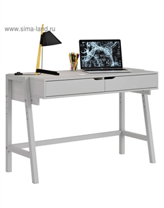 Стол письменный kids Mirum 1440 низкий, серый Polini