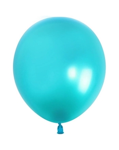 Воздушные шары латексные 5", пастель, 100 шт., голубые Шар 512