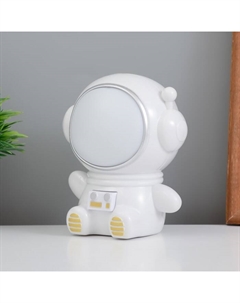 Ночник "Космонавт" LED 1.5Вт USB АКБ белый 9,5х8х10,5 см Risalux