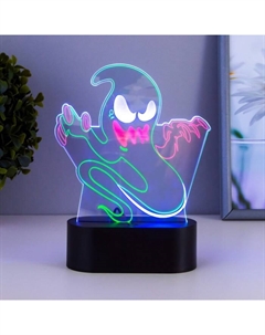 Светильник сенсорный «Привидение» LED USB (90 см) от батареек 3xАА черный 14×5.5×18.5 см 765 Risalux