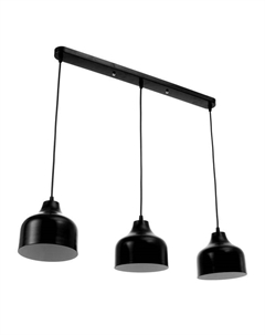 Светильник 1115/3, 3×40 Вт Е14, чёрный Bayerlux
