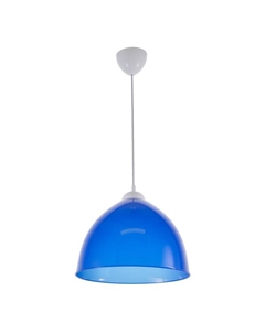 Люстра Подвес "Андриана 2" 1 лампа 15W E27 синий Bayerlux