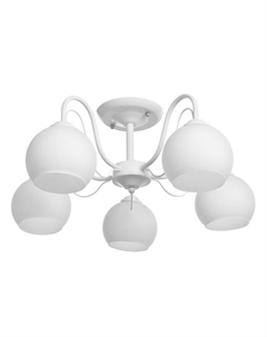 Люстра "Лиана" 5хЕ27 40Вт белый 55х55х36 см Bayerlux