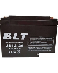 Аккумулятор для ИБП JS12-26 (12В/26 А·ч) Blt