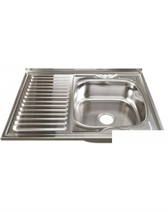Кухонная мойка 528017 (правая, полированная, 0.6 мм) Mixline