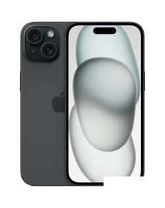 Смартфон Apple iPhone 15 Dual SIM 128GB (черный)