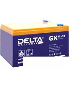 Аккумулятор для ИБП GX 12-12 (12В/12 А·ч) Delta