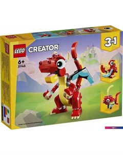 Конструктор Creator 31145 Красный дракон Lego