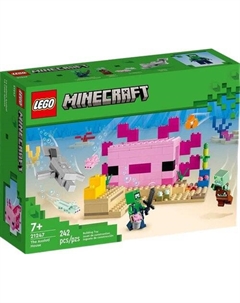 Конструктор Minecraft 21247 Дом аксолотля Lego
