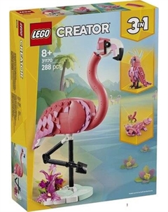Конструктор Creator 3 в 1 31170 Розовый Фламинго Lego
