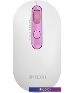 Мышь Fstyler FG20S (белый/розовый) A4tech
