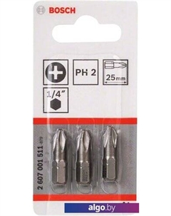 Набор бит 2607001511 (3 предмета) Bosch